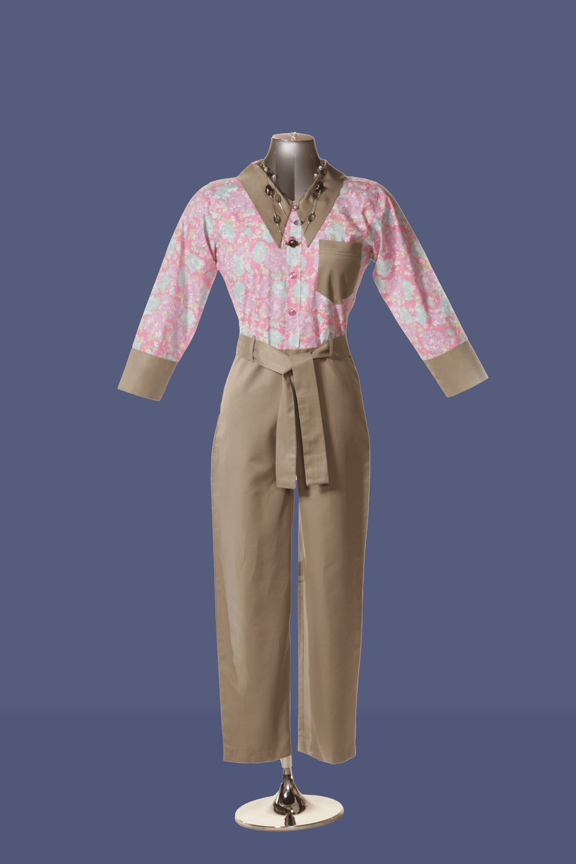 Pink Floral Jumper